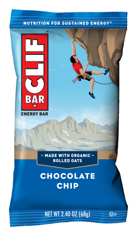 Example CLIF Bar Chocolate Chip energy bar