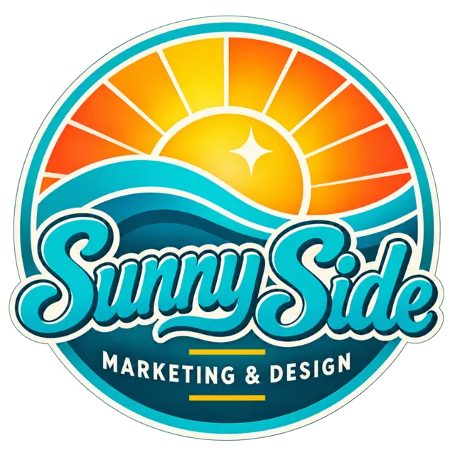 Sunny Side Marketing and Design logo